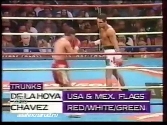 1998-09-18 Oscar De La Hoya vs Julio Cesar Chavez II (WBC Welterweight Title)