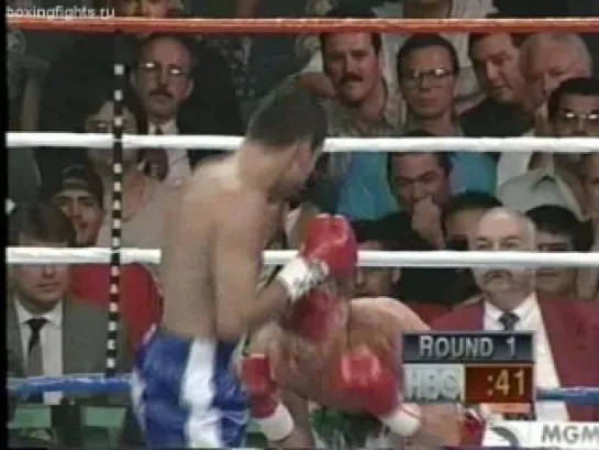 1994-07-29 Oscar De La Hoya vs Jorge Paez (vacant WBO Lightweight Title)