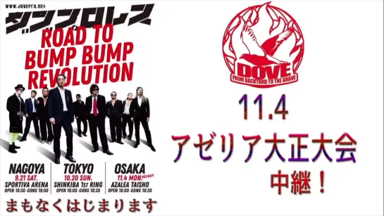 Dove Pro Road To Bump Bump Revolution Osaka 2019 (2019.11.04)