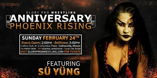 Glory Pro Aniversary: Phoenix Rising 2019 (2019.02.24)