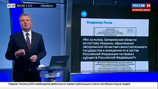 Киев устроил террор против народного голосования  (Россия 24)