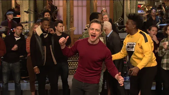 Mr. H (Saturday Night Live - s44e11 - James McAvoy ) [ VO Андрей Зверев | BadCatStudio ]