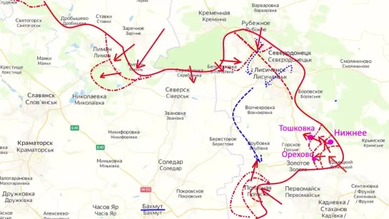 Хроника боевых действий на Украине (09.05.22 на 21.00)