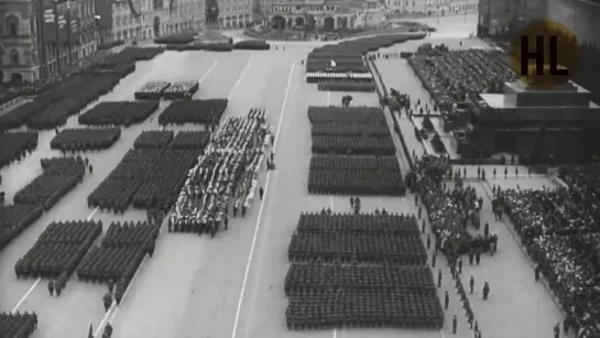 Парад в Москве 1 мая 1940 года