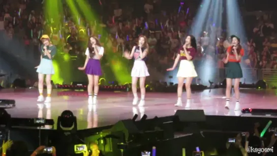 150802 Red Velvet - Happiness @ KCON LA 2015 [FANCAM]