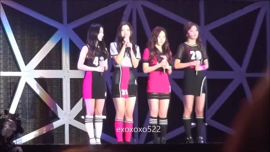 141004 Red Velvet: Talk & Happiness @ SMTOWN live world tour 4 in Tokyo [FANCAM]