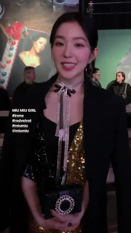 190305 Irene (Red Velvet) @ Miu Miu F/W Show Paris Fashion Week