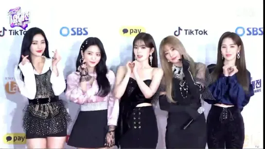 181225 Red Velvet @ SBS Gayo Daejeon Red Carpet