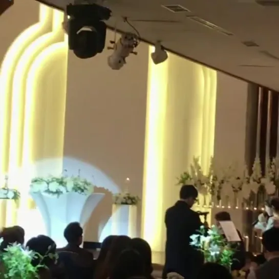 181111 Wendy (Red Velvet) @ Wedding Ceremony