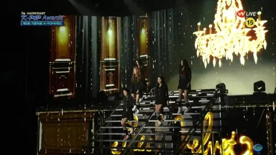 160217 Red Velvet  @  Gaon Chart KPOP Awards Full CUT