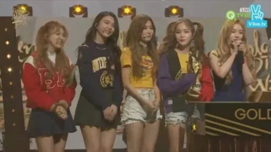 160120 Red Velvet - Digital Single Bonsang @ Golden Disk Awards