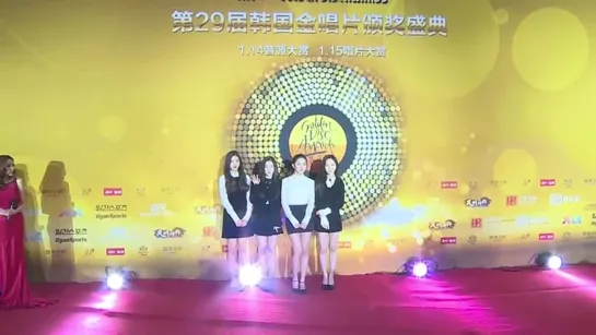 150115 Red Velvet @ Golden Disk Awards Red Carpet