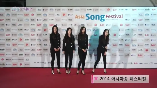 141102 Red Velvet @ Asia Song Festival Red Carpet