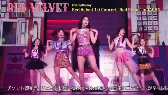 180901 Red Velvet 'Red Room: 1st Concert in Japan' DVD/Blu-Ray Teaser