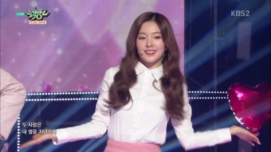 150501 Irene (Red Velvet) & Park Bo Gum - One and a half (Two Two Cover) @ Music Bank