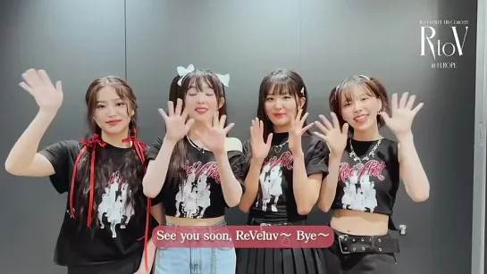 230515 Red Velvet @ 'R to V' Concerts In Europe Message