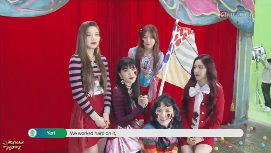 170207 Red Velvet 'Rookie' MV Making @ Pops in Seoul