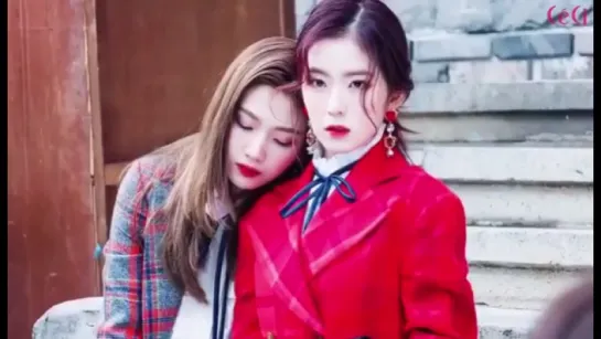 170122 Irene & Joy (Red Velvet) @ CéCi Korea February Issue Making