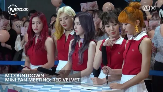 160908 Red Velvet @ M! Countdown Mini Fanmeeting