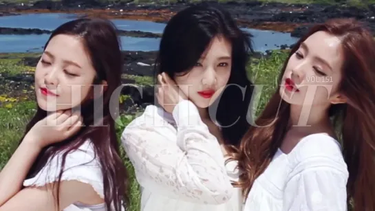 150609 Irene, Joy, Yeri (Red Velvet) @ High Cut July Issue Making