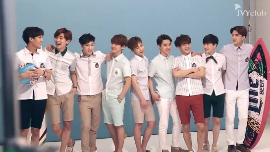 150324 Irene (Red Velvet) & EXO @ IVYCLUB Making Film Summer 2015