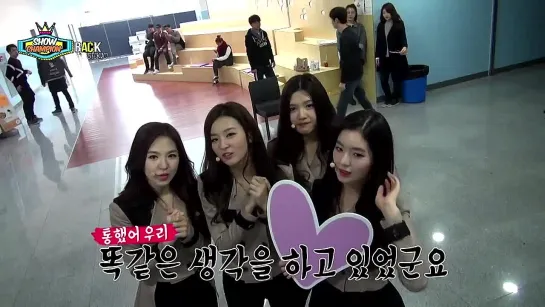 141102 Red Velvet @ Show Champion Backstage