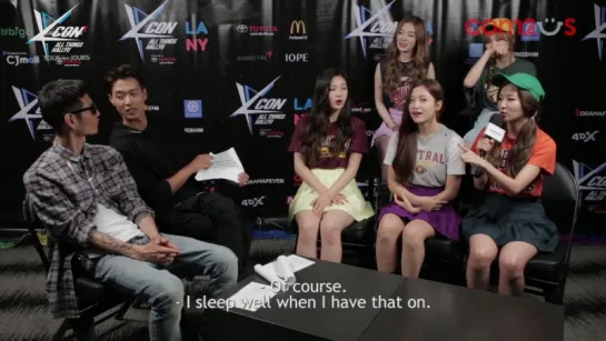 150819 Red Velvet @ KCON15 COM2US Interview