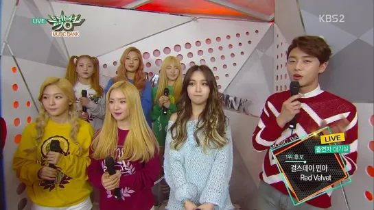 150327 Red Velvet @ KBS Music Bank Interview