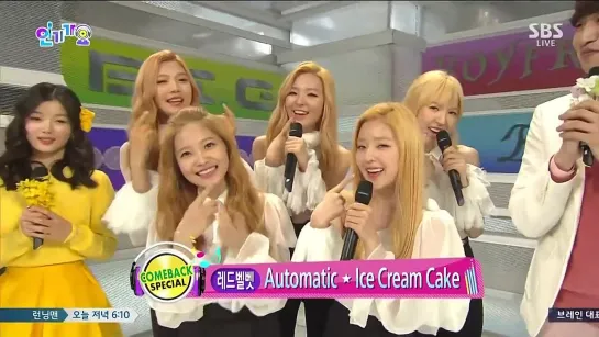 150322  Red Velvet @ Inkigayo Interview