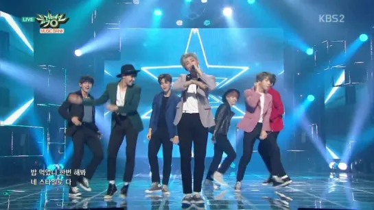 150501 뮤직뱅크 방탄소년단(BTS) - 흥탄소년단 + I NEED U by플로라