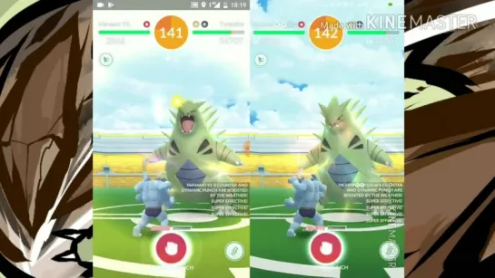 Pokemon GO Duo Tyranitar  Тиранитар дуэт  рейд 4 уровня (Ульяновск)