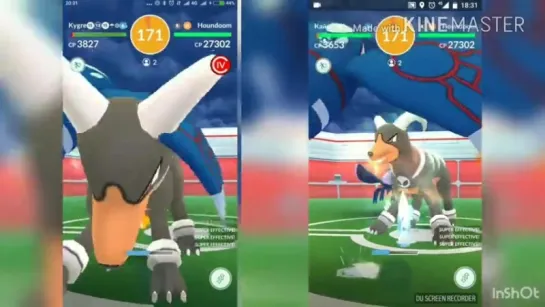 Pokemon GO Duo Houndoom Хаундум дуэт  рейд 4 уровня (Ульяновск)