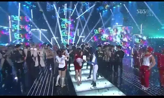 Прощальное выступление на SBS Inkigayo 120429 -  SISTAR Win