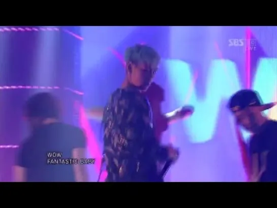 Выступление на SBS Inkigayo  - FANTASTIC BABY (Mar 18, 2012)