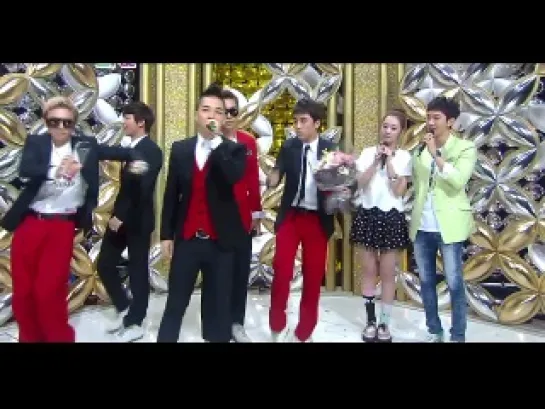 Big Bang Goodbye Stage + Mutizen Win on Inkigayo (110501)