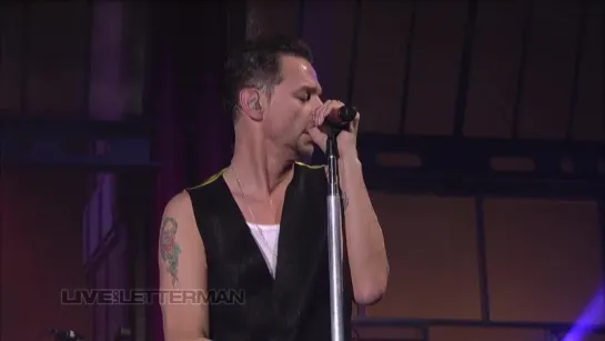 Depeche Mode - Personal Jesus (Live on Letterman)