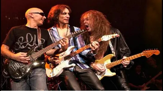 (G3) Joe Satriani,Steve Vai,Yngwie Malmsteen - Little Wing (Live in Denver 2003)