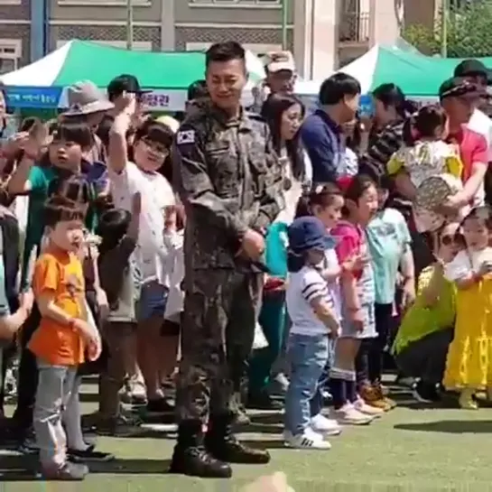 [ARMY] 05.05.19 ДуДжун в День Детей с программой обеспечения пожарной безопасности