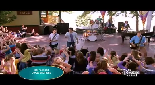 Jonas Brothers - Heart And Soul (Канал Disney) Музыка на канале Disney