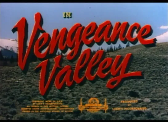 Долина мести / Vengeance Valley 1950