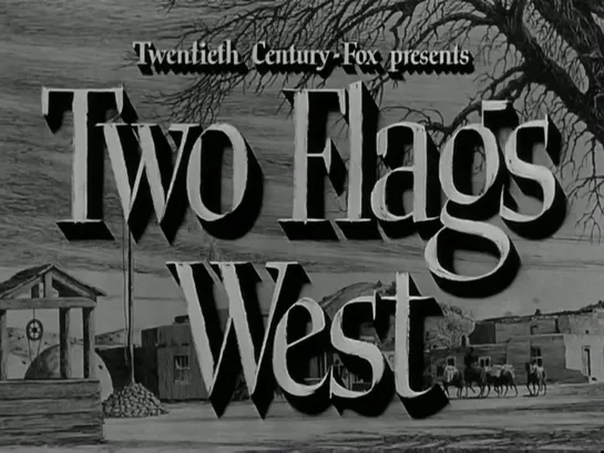 Два флага Запада / Two Flags West 1950