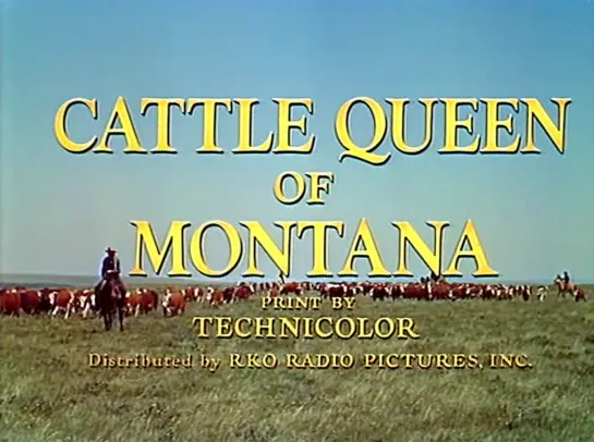 Королева скота из Монтаны / Cattle Queen of Montana 1954