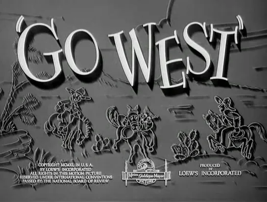 На Запад / Go West 1940