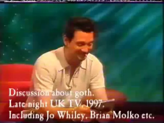 Goth discussion. Late night UK TV - 1997.