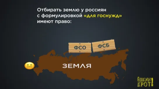 Кто имеет право отбирать землю у россиян?