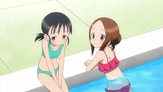 Karakai Jouzu no Takagi-san OVA|  Поддразнивание Такаги: Водные горки  FRONDA