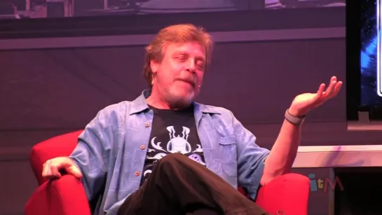 Mark Hamill does Joker and Luke Skywalker voice dialogue at Star Wars Weekends 2014