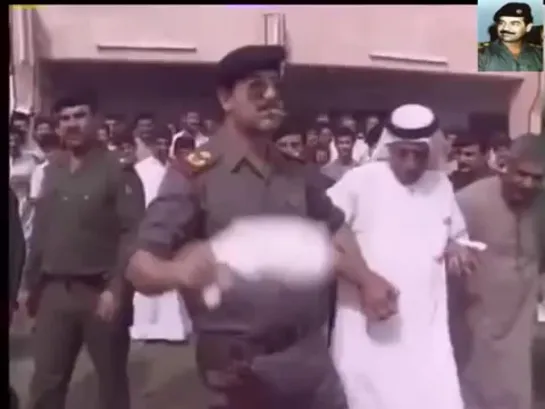 Saddam Hussein dances arab dubka