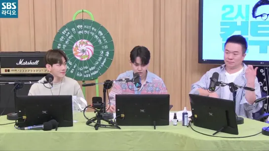 200603  Baekhyun на радио SBS-R Power FM Jeong Chan Woo and Kim Tae Gyun’s CulTwo Show