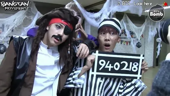 [RUS SUB][Naver Starcast; Bangtan Bomb] Hello, Hello~ BTS’s Happy Halloween!